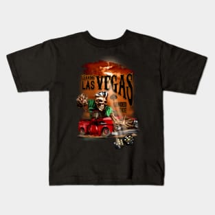 Psychobilly Leaving Las Vegas Kids T-Shirt